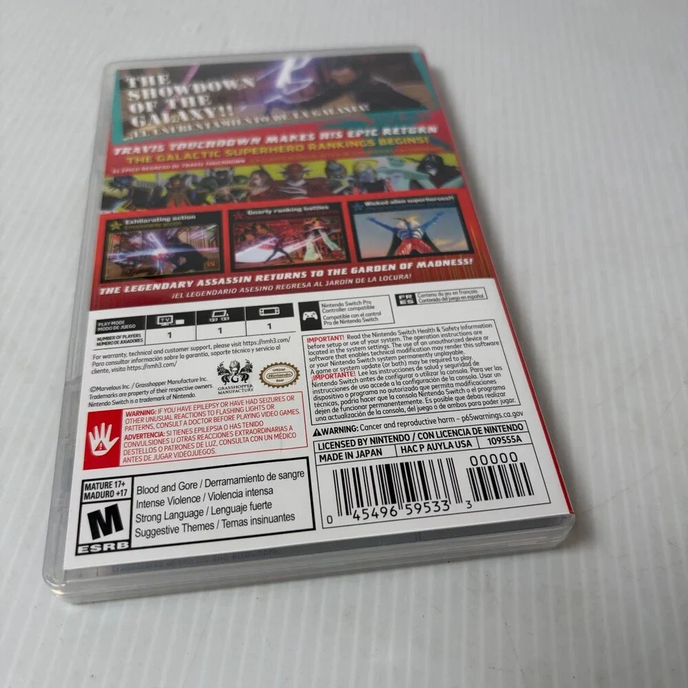 No More Heroes III Nintendo Switch Video Game Action Adventure